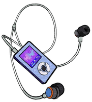 hi-fi rush headphones - PNG gratuit