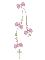 Kaz_Creations Deco Bows Hanging Dangly Things Colours - Free PNG