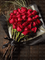 Rose red bouquet   4498 - GIF animate gratis
