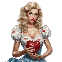 Woman Heart - Bogusia - gratis png