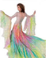 Kaz_Creations Woman Femme Colours Colourful - Free PNG