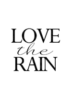 love the rain - PNG gratuit