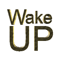 wake up - GIF animado gratis