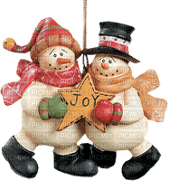 Christmas deco snowmen sunshine3 - ingyenes png