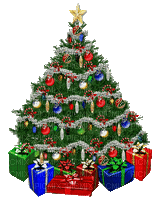 Weihnachtsbaum - Darmowy animowany GIF