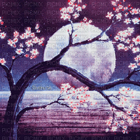 Y.A.M._Japan landscape background - Бесплатный анимированный гифка