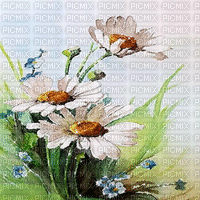 springtimes flowers spring summer background - Ücretsiz animasyonlu GIF