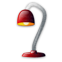 Lampe bureau rouge - png grátis