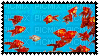 fish stamp by thecandycoating - GIF animado grátis