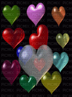 Heart Balloons - Gratis animerad GIF