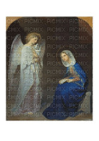 Maria mit Engel - darmowe png