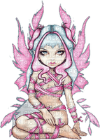 pink fairy - zdarma png