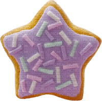 star cookie - nemokama png