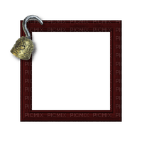 Small Maroon Frame - PNG gratuit