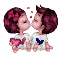 love couple valentine dolls - PNG gratuit