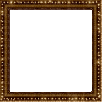 Sepia brown bright glitter frame gif - GIF animé gratuit