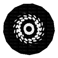 Black And White Loop - GIF animasi gratis