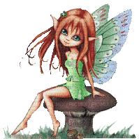 Elf - Fairy - Gratis animerad GIF
