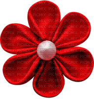 red-flower-deco-minou52 - бесплатно png