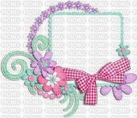FRAME CUTE PINK G - 免费PNG
