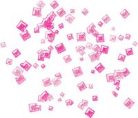 Glitter.Squares.Pink - Free PNG