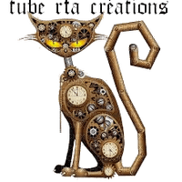 rfa créations - chat steampunk - ingyenes png