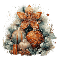Рождественский декор - bezmaksas png