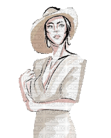 dolceluna woman hat fashion summer gif - GIF animate gratis