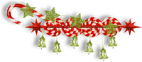 Christmas.Deco.Red.Green.White - PNG gratuit