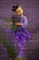 menina flores - PNG gratuit