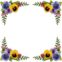 frame,cadre,fleur,Pelageya - безплатен png