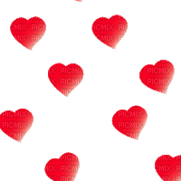 Red Hearts - GIF animate gratis