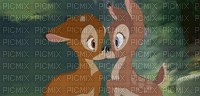 Bambi BG GIF movie Disney   fond - Animovaný GIF zadarmo