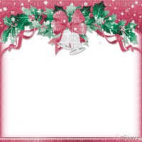 soave frame christmas branch bells winter holly - zadarmo png