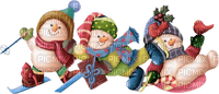 Kaz_Creations Christmas Deco Snowman - png gratuito