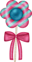 kikkapink deco pink purple lollipop - 無料png