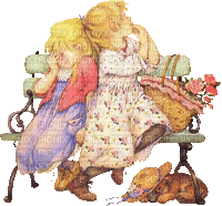 dolceluna baby spring child summer  friends - 無料のアニメーション GIF