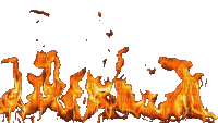 Огонь - GIF animé gratuit