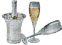 Champagne ** - Безплатен анимиран GIF