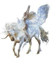 unicorn winged bp - Gratis animerad GIF