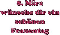 Frauentag - Бесплатни анимирани ГИФ