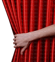 Kaz_Creations Curtain Hand - png grátis