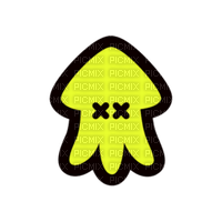 squid x eyes sticker - png gratis