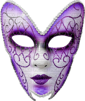 Mask.White.Purple - ilmainen png