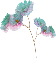 flower blue pink dubravka4 - 免费PNG