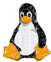pingouin - Gratis animeret GIF