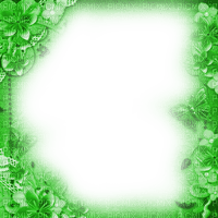 Frame.Flowers.Green - By KittyKatLuv65 - δωρεάν png