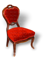 Chair Red - Bogusia - bezmaksas png