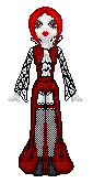 Pixel Gothic Vampire - Darmowy animowany GIF