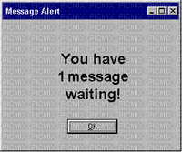 windows popup message - Безплатен анимиран GIF